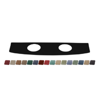 1964-67 Mustang Upholstered Package Trays (w/ 6x9 Holes)