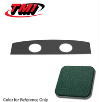 1968 Mustang Upholstered Package Trays (w/ 6x9 Holes) Dark Turquoise/Aqua