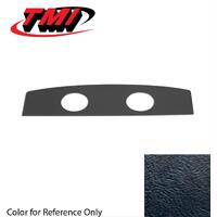 1968 Mustang Upholstered Package Trays (w/ 6x9 Holes) Black