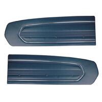 1967 Mustang Standard Vinyl Door Panels - Dark Blue