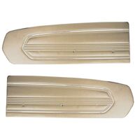 1967 Mustang Standard Vinyl Door Panels - Light parchment