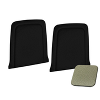 1964.5-65 Mustang/Shelby Upholstered Seat Backboard w/o Pockets (1 Pair) Ivy Gold