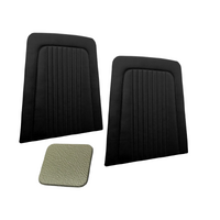 1968 Mustang/Shelby Upholstered Seat Backboard w/o Pockets (1 Pair) Ivy Gold