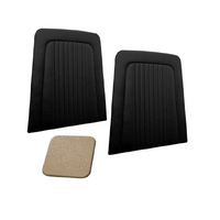 1968 Mustang/Shelby Upholstered Seat Backboard w/o Pockets (1 Pair) Parchment