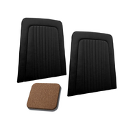 1968 Mustang/Shelby Upholstered Seat Backboard w/o Pockets (1 Pair) Saddle
