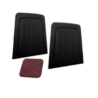 1968 Mustang/Shelby Upholstered Seat Backboard w/o Pockets (1 Pair) Dark Red