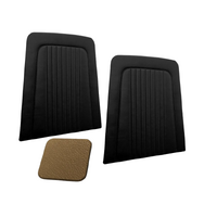1968 Mustang/Shelby Upholstered Seat Backboard w/o Pockets (1 Pair) Nugget Gold
