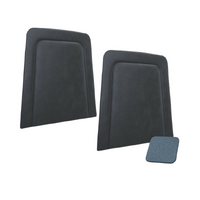 1969 Mustang/Shelby Upholstered Vinyl Seat Backboard w/o Pocket (1 Pair) Light Blue