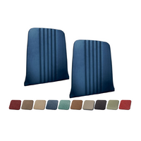 1964.5-66 Mustang/Shelby Upholstered Seat Vinyl Backboard w/o Pocket (1 Pair)