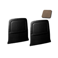 1964.5-65 Mustang/Shelby Upholstered Seat Vinyl Backboard w/ Pocket (1 Pair) Palomino