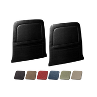 1964.5-65 Mustang/Shelby Upholstered Seat Vinyl Backboard w/ Pocket (1 Pair)