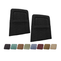 1968 Mustang/Shelby Upholstered Seat Backboard w/ Pockets (1 Pair)