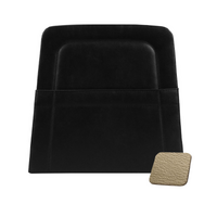 1969 Mustang/Shelby Upholstered Vinyl Seat Backboard w/ Pocket (1 Pair) Nugget Gold