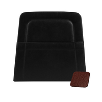 1969 Mustang/Shelby Upholstered Vinyl Seat Backboard w/ Pocket (1 Pair) Dark Red
