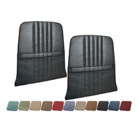 1964-67 Mustang/Shelby Upholstered Seat Backboard w/ Map Pockets (1 Pair)