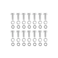 1947 - 1953 Chevrolet GMC Pickup Rear Cross Sill Bolt Kit - 14 Piece