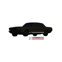 1965-66 Mustang Lower GT Stripe w/ Cutout