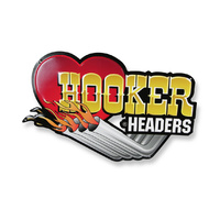 Hooker Headers Metal Sign 19" x 12"