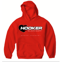 Hooker Blackheart Hoodie - Large - Red