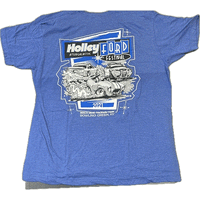 Holley Ford Fest 2021 Burnout Tee - X Large - Royal Blue