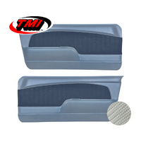 1967-68 Mustang Sport OE Molded Door Panels (1 Pair) Carbon Fibre