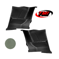 1964-68 Mustang Coupe Sport OE Molded Rear Quarter Panels (1 Pair) Ivy Gold