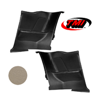 1964-68 Mustang Coupe Sport OE Molded Rear Quarter Panels (1 Pair) White