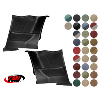 1964-68 Mustang Coupe Sport OE Molded Rear Quarter Panels (1 Pair)