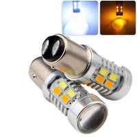 Ultra Bright Billet LED Globe - 1142 Dual Filament Amber & White 3.6w