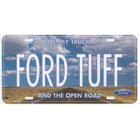 Ford Tuff Collectable Novelty Licence Plate 12" x 6"