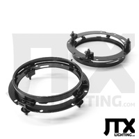 Universal Headlight Housing, Retaining Ring and Adjuster Set - 7"