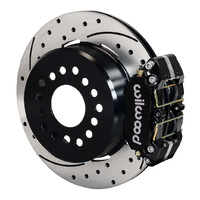 Wilwood Dynapro Dust-Boot ADR Approved Rear Brake Kit With Park Brake To Suit Small Axle Bearing (2.50" Axle Offset)