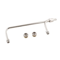 Mr Gasket 4150 Holley Fuel Rail Chrome 3/8"