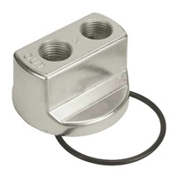 Oil Filter By Pass Thread 18mm x 1.5 with 1/2 NPT oil fitting threads.