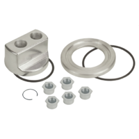 Standard Universal Engine Spin On Adapter with 1/2" NPT Ports