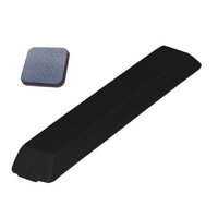 1964-66 Mustang Standard Armrest Pad Only - Right or Left (Mount base not included) Light Blue