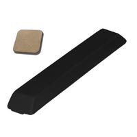 1964-66 Mustang Standard Armrest Pad Only - Right or Left (Mount base not included) Parchment