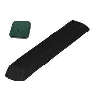 1964-66 Mustang Standard Armrest Pad Only - Right or Left (Mount base not included) Dark Turquoise