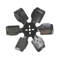 15" Standard Rotation Rigid Race Fan, Steel Blade