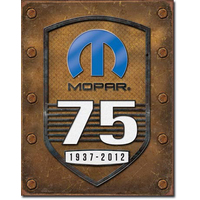 MOPAR -Large Metal Tin Sign 40.6cm X 31.7cm Genuine American Made