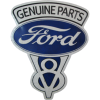 Shaped & Embossed Metal Tin Sign