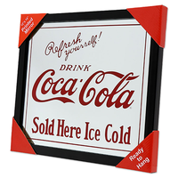 Printed Coca-Cola Sold Here Mirror