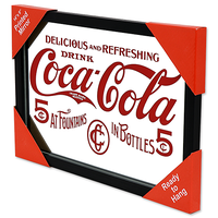 Printed Coca-Cola In Bottles Mirror