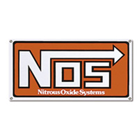 NOS Nitrous Banner Bright Orange 3' x 5' 60" x 30"