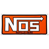 NOS Nitrous 18" x 38" Banner