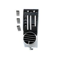 1968 Ford Mustang, Driver Side Control Bezel and Vent Assembly, Black Camera Case Finish