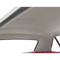 1964.5-68 Mustang Coupe Headliner (Moonskin Grain) White