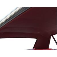 1964.5-68 Mustang Coupe Headliner (Moonskin Grain) Dark Red