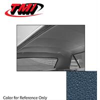1964.5-68 Mustang Coupe Headliner (Moonskin Grain) Medium Blue