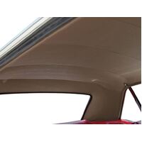1964.5-68 Mustang Coupe Headliner (Moonskin Grain) Saddle